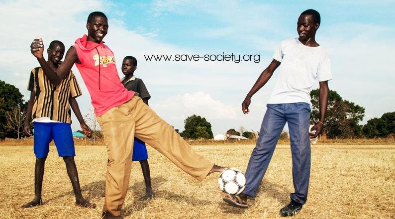 Afrika Fußball Kinder Camp